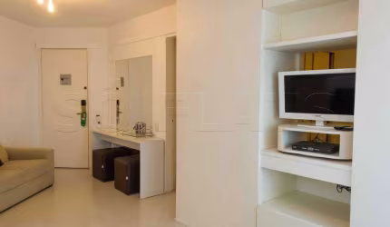 Apartamento com 1 dormitório com 45m² com sala próximo da Avenida Paulista.