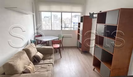 Studio Tim Sam, apartamento disponível para venda com 45m², 1 dormitório e 1 vaga