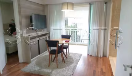 Estanconfor Villa Paulista disponível para locação com 37m², 1 dormitório e 1 vaga de garagem