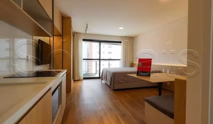 Studio Maria Helena, flat disponível para locação incluindo 33m² e 01 dormitório.