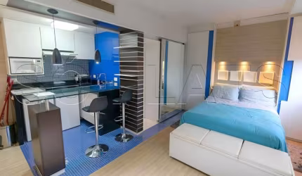 Flat Tryp Higienópolis disponível para venda com 32m², 01 dorm e 01 vaga de garagem