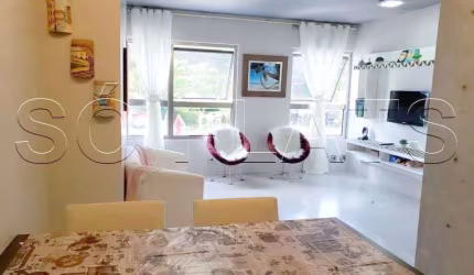 Apartamento com 70m² com 2 dormitórios e 1 vaga.