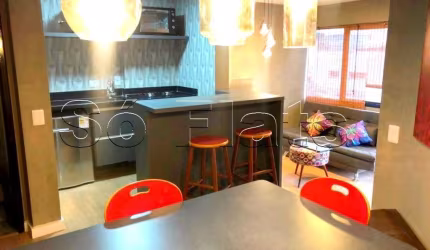 Flat Park Plaza Brooklin, disponível para venda com 48m² e 01 vaga de garagem