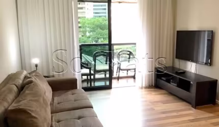 Flat com 1 dormitório próximo da Avenida Faria Lima disponível para locação.