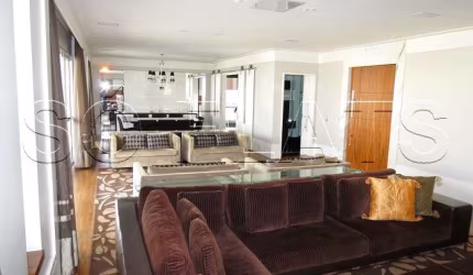 Exclusivo apartamento alto padrão com 308m² em Moema.