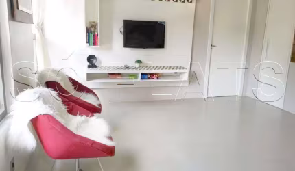 Apartamento com 70m² com 2 dormitórios e 1 vaga.