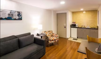 Flat para investimento no pool hoteleiro, Mercure Curitiba Sete de Setembro