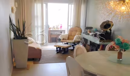 Apartamento Reformado de 171m² Mobiliado Com 02 Suítes e 01 Dormitório.