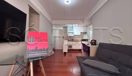 Flat contendo  50m², 2 dormitórios e 1 vaga disponível para locação, localizado em Guarulhos.