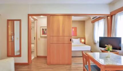 Flat Hampton Park disponível para venda com 31m² e 01 vaga de garagem