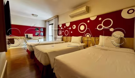 Flat Mercure Sp Alamedas em Cerqueira Cesar para investimento ou moradia.