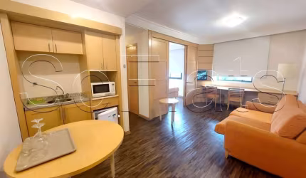 Flat disponível para locação no Green Place com 35m², 1 dormitório e 1 vaga na Vila Mariana.