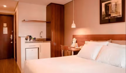 Flat 25m²  para investimento no Centro de Curitiba
