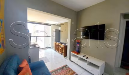 Flat no Vx Change 38m², 1 dormitório e 1 vaga disponível para locação no Jardim Paulista.