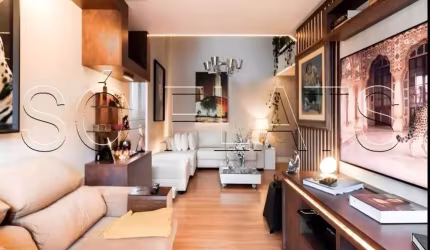 Apartamento mobiliado com 90m², próximo a Av. Sto. Amaro