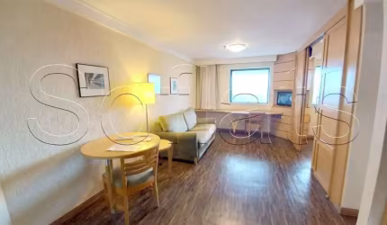 Flat disponível para locação próximo ao Hospital São Paulo na Vila Mariana