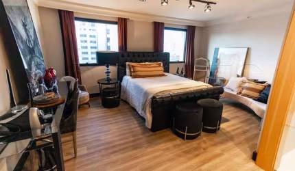 Tryp Higienópolis com 1 dormitório todo mobiliado disponível para hospedagem