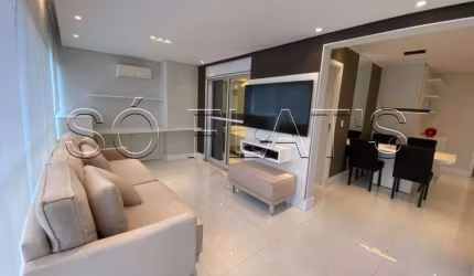 Lindo flat de luxo na Juscelino Kubitschek próximo ao Shopping Iguatemi Jk e Av Faria Lima.