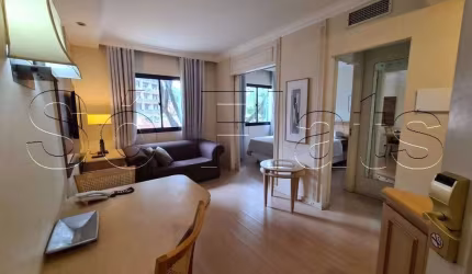 Na região da Av. paulista, excelente flat par morar / investir