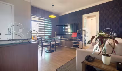 Flat Gran Estanconfor Veranda Berrini disponível para venda com 40m², 01 dorm e 01 vaga