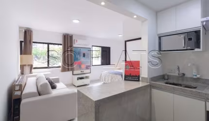 New Citi com 31m² e 1 dormitório disponível para locação no Itaim Bibi prox. da Av. Nove de Julho