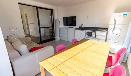 Studio VN Casa do Ator, disponível para venda com 53m², 01 dormitório e 01 vaga