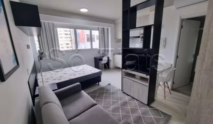 Flat para locação no Atrium Augusta com 24m², 1 dormitório e 1 vaga de garagem