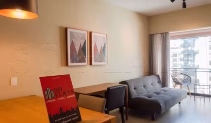 Flat com excelente localização na Vila Nova Conceição próximo da Av Santo Amaro