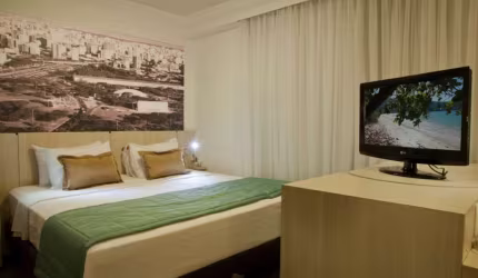 Flat Radisson Oscar Freire mobiliado com 1 dormitório a 2 minutos da Rua Oscar Freire