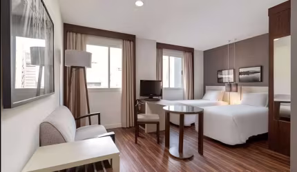 Flat Wyndham São Paulo Paulista disponível para venda com 32m² e 01 vaga de garagem