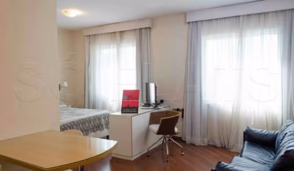 Flat com 28m² próx. da Padaria Bella Paulista para moradia ou para rendimento próximo da Paulista..