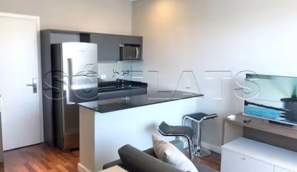 Lindo e moderno, melhor definição do FL Residence, Flat na Vila Olímpia. Com entrada imediata.