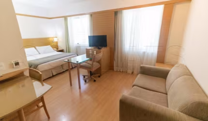 Flat próximo a Av. Paulista, Rua da Consolação, Metrô e corredor de ônibus. Consulte-nos