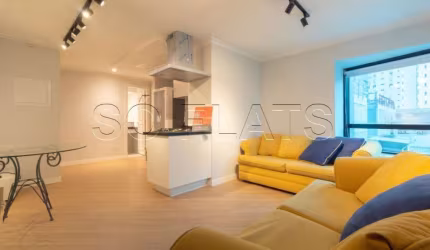 Apartamento com serviços para locação próximo ao Shopping Pamplona e Av 9 de Julho. Consulte-nos.