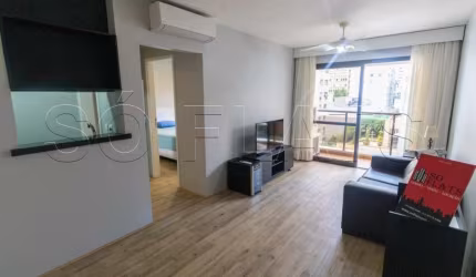 Flat próximo a Avenida Paulista, Masp, Metrô Trianon com entrada imediata e sem fiador.