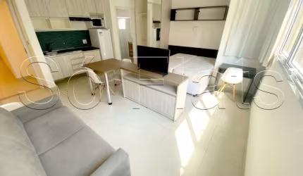 Atrium Augusta todo mobiliado próximo ao Hospital das Clínicas disponível locação.