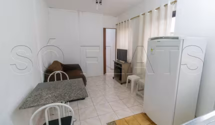 Saint Gothard - Flat próximo ao próximo ao Shopping Frei Caneca, totalmente mobiliado.