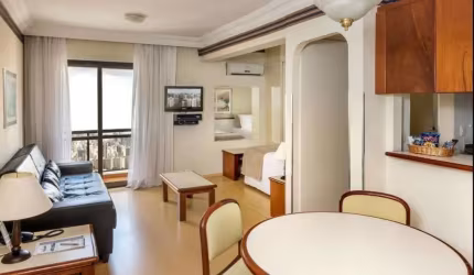 Flat estilo residence com 02 dorms próx a Av. Paulista, acesso ao Metrô e varias linhas de ônibus