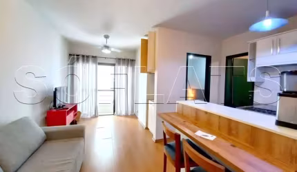 Flat nos Jardins no estilo residence para morar ou investir