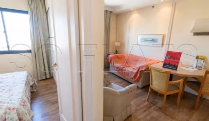 Flat na Bela Vista, próximo a Av. 9 de Julho, hospital Igesp e faculdade FGV