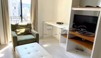 Flat para locação próximo da Avenida Juscelino Kubitscheki. Com entrada imediata e sem fiador.