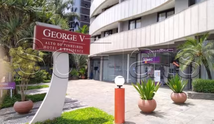 Salão comercial no George V Pinheiros, excelente localização