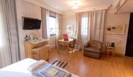 Tryp Higienópolis - Não deixe de morar no melhor flat da região e desfrute de todo conforto.