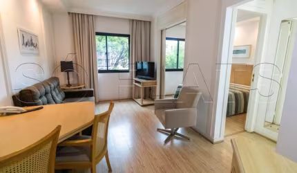 Flat na Bela Vista com 1x dormitório, próx a Av. Paulista, Museu do Masp e FGV e Metrô Trianon.