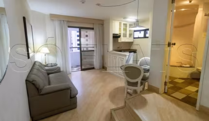 Paulista Wall Street - Flat com uma localização privilegiada muito próximo da Av Paulista.