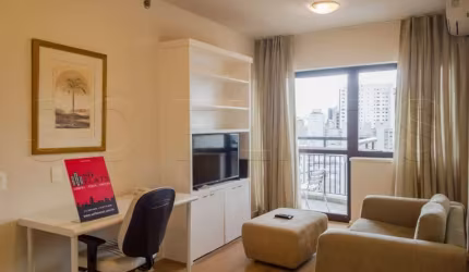 Flat Grand Mercure Itaim disponível para venda com 35m², 01 dormitório e 01 vaga de garagem