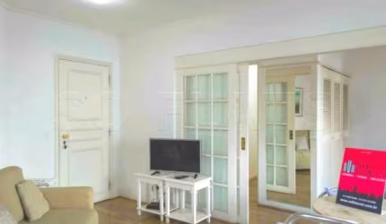 Flat próximo a Av. Faria Lima, 9 de Julho, no Itaim Bibi com entrada imediata.