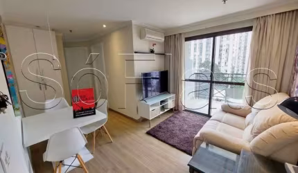 Apartamento de 02 dormitório com serviços na Vila Olímpia