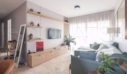 Flat com 2 dormitórios no Itaim Bibi, próximo do  prédio do Google totalmente mobiliado.