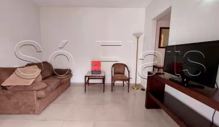 Apartamento no Royal Ibirapuera Park com 42m², 1 dormitório e 1 vaga, para locação no Paraíso.